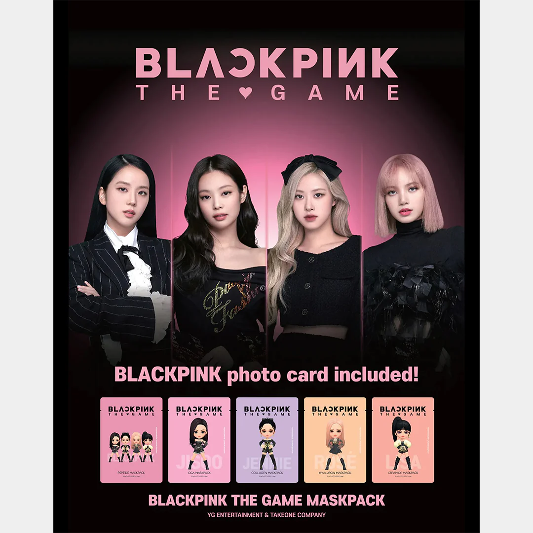 BLACKPINK THE GAME MASKPACK SET - Image 7