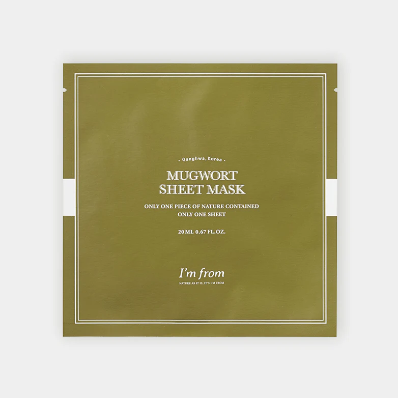 I'M FROM Mugwort Sheet Mask