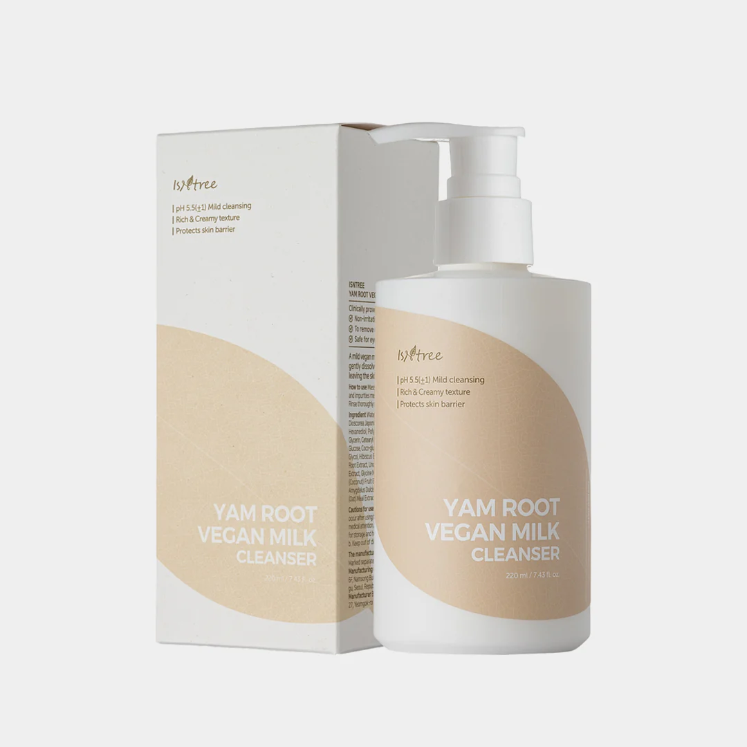Isntree Yam Root Vegan Milk Cleanser