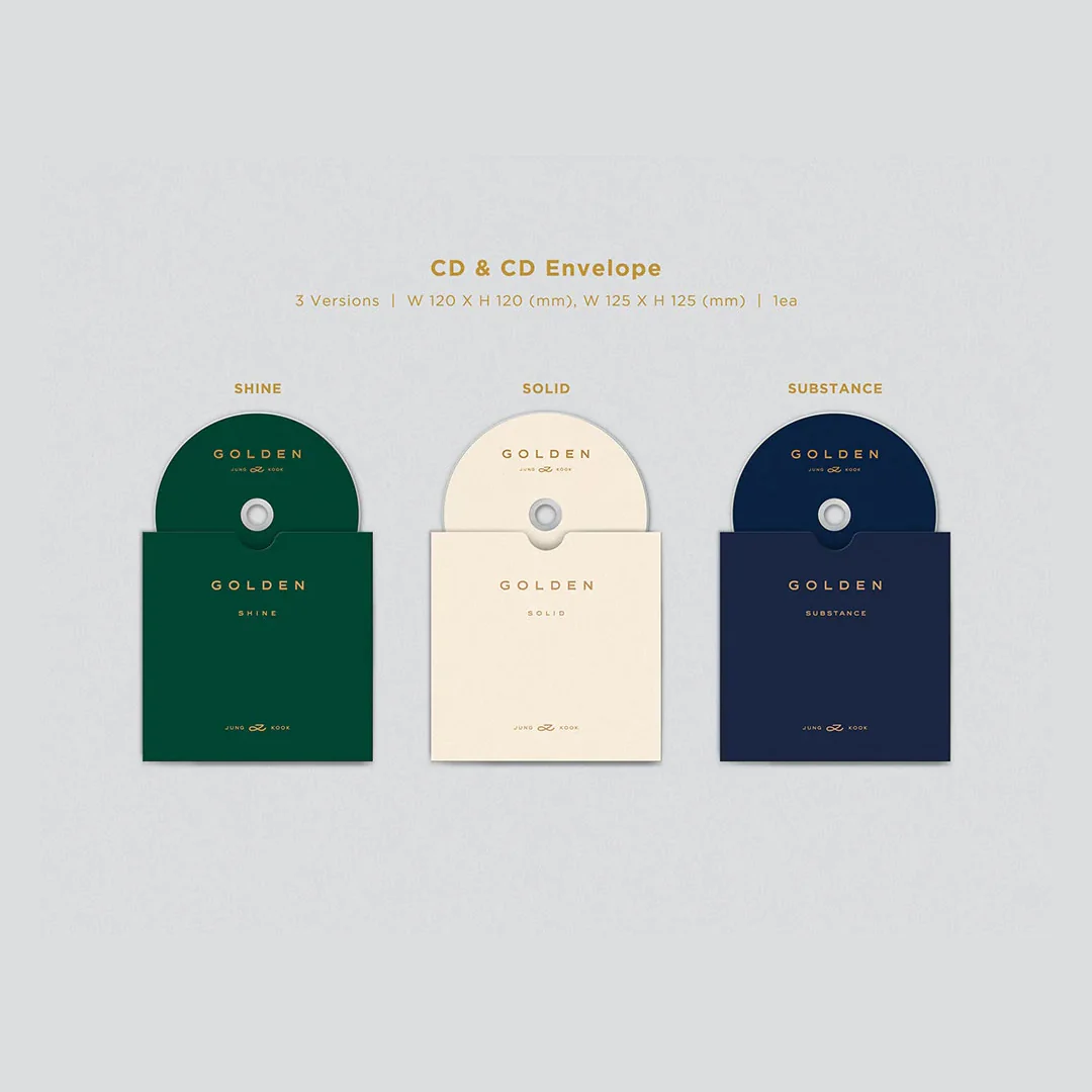 JUNGKOOK  [GOLDEN] Random Ver. - Image 4