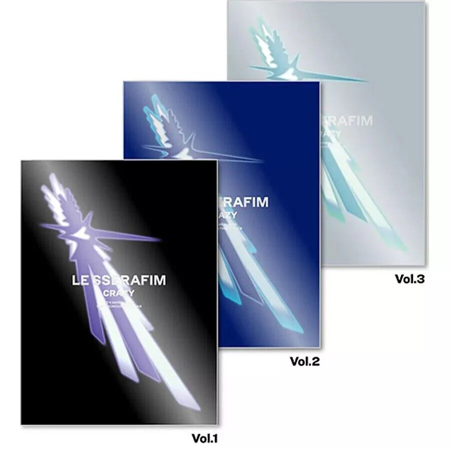 LE SSERAFIM 4th Mini Album [CRAZY] Random Ver.