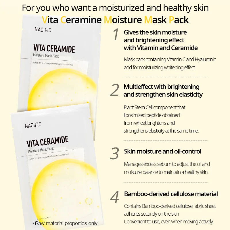 NACIFIC Vita Ceramide Moisture Mask - Image 5