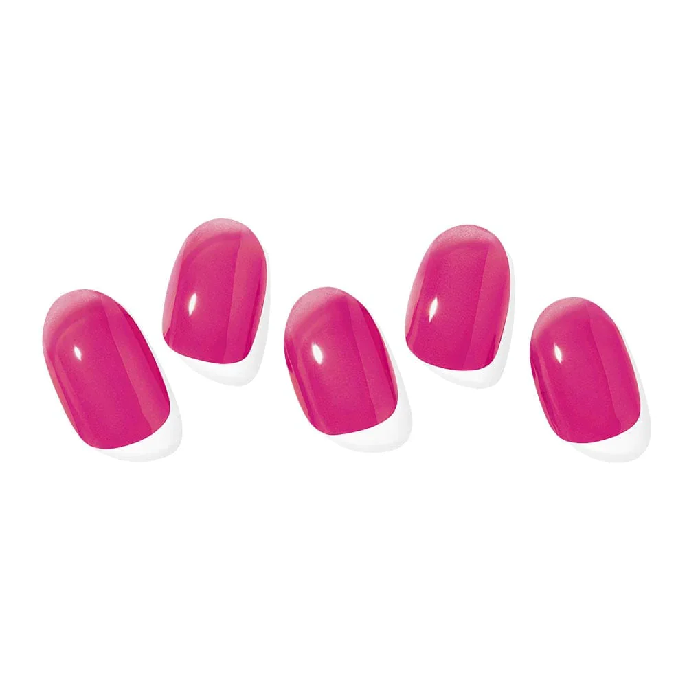 ohora Semi Cured Gel Nail Strips N Tint Reddish - Image 3