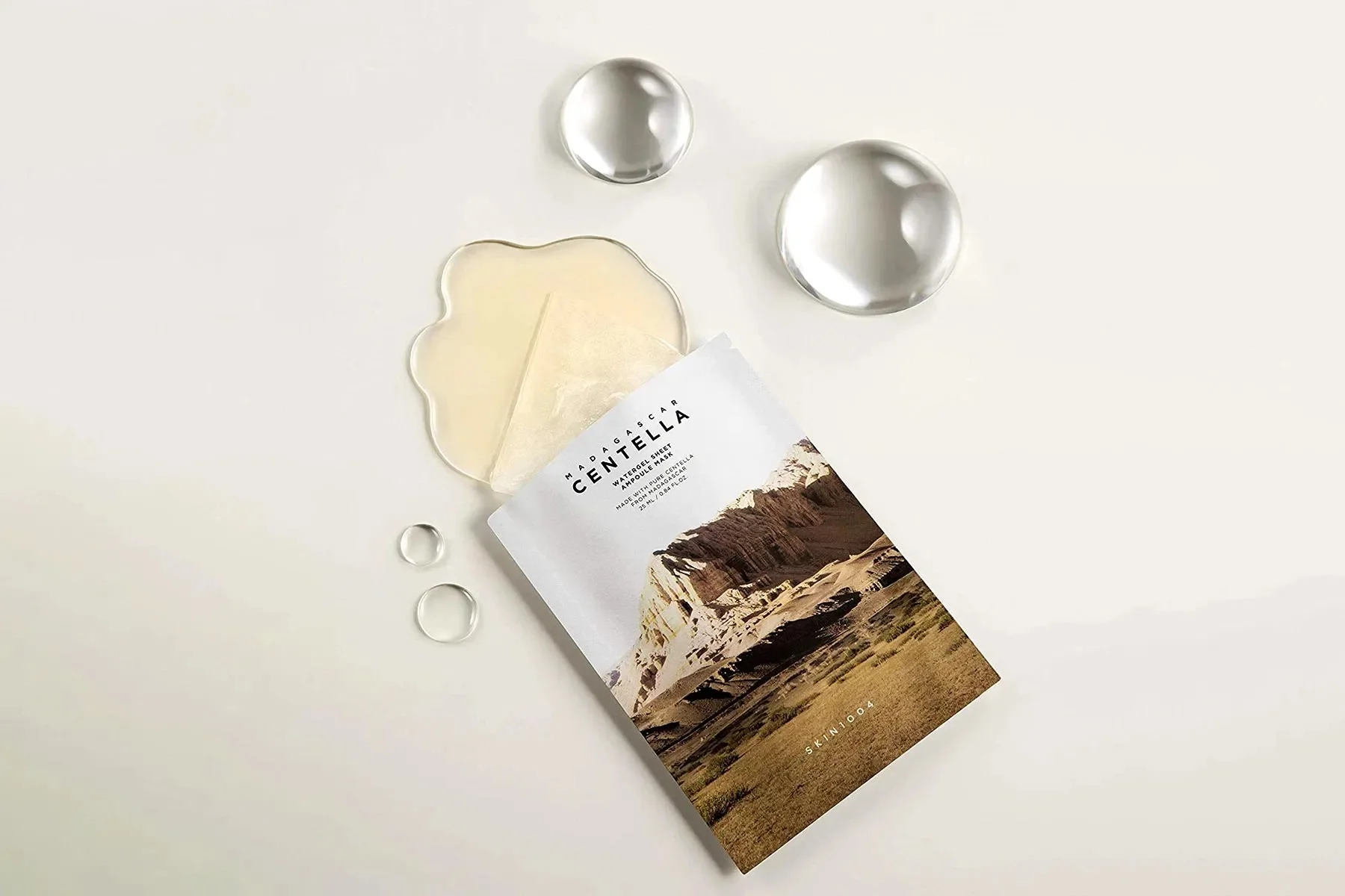 SKIN1004 Madagascar Centella Watergel Sheet Ampoule Mask - Image 3