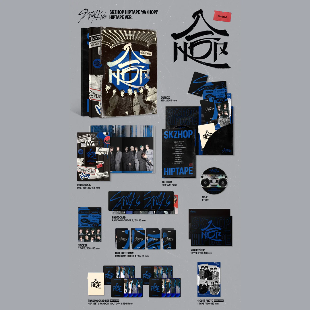 Stray Kids SKZHOP HIPTAPE [合 (HOP)] HIPTAPE Ver.