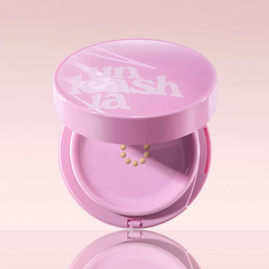 UNLEASHIA Don't Touch Glass Pink Cushion